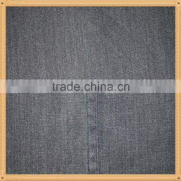 262gsm 30%polyeste/68%cotton/2%spandex Jacquard fabric suit for Jacket