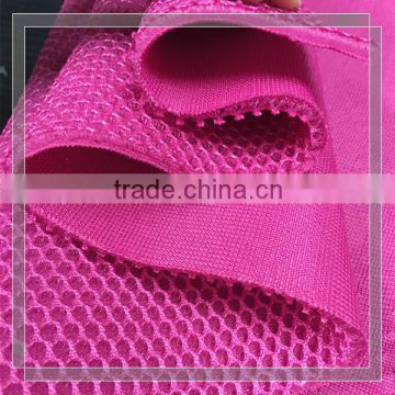 Knitted 3D air mesh fabric , air spacer mesh fabric sandwich mesh fabric