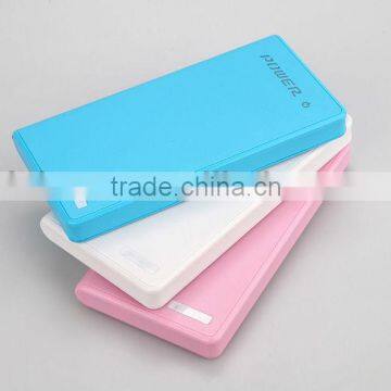 Ultra Thin Portable universal power bank, battery charger for mobile phone/iPhone/iPad 20,000mAh