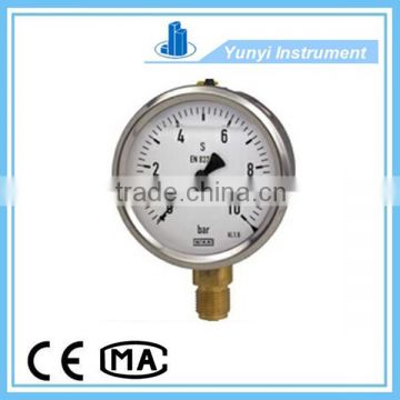 100mm stainless steel oil pressure gauge