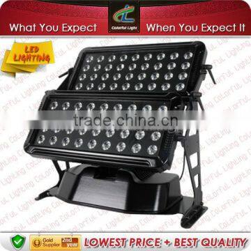 Waterproof 72pcs x 10W RGBW 4-in-1 led city color