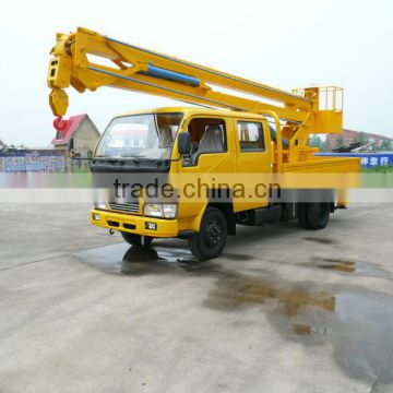 dongfeng factory supplier 14m aerial telescopic booms truck