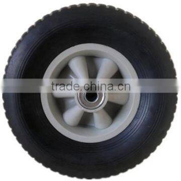 10 Inch Semi-pneumatic Rubber Wheel for Lawnmower, Hand Truck, Generator photo-3