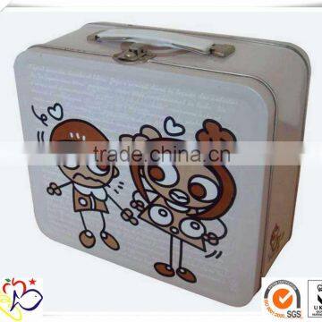 alibaba china supplier lunch tin box/small metal tin boxes/custom design tin lunch box