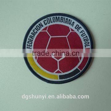 Woven Label Football Design