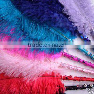 Wedding Decoration Hot Pink Color Ostrich Feathers