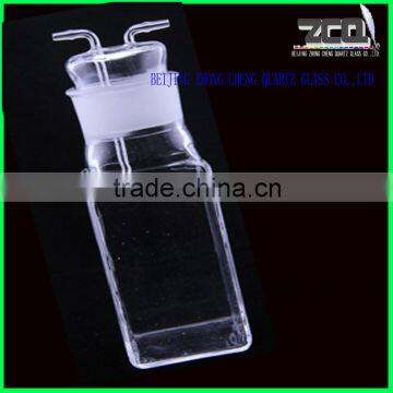 High Quality Quartz Glass Reactor Fused Silica Flask