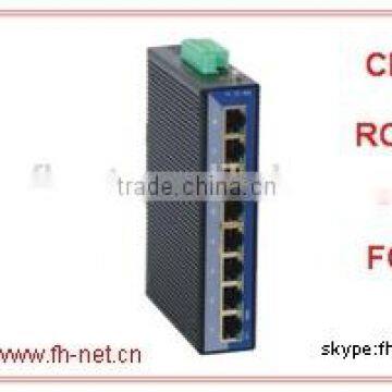 8 10/100 Base-TX DIN-Rail Industrial Ethernet Switch