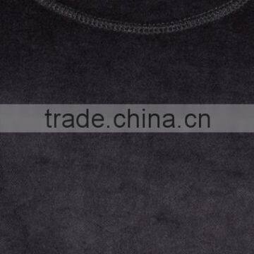 Cheap Warm Men's Velour Zip Pajama Jacket With Hood photo-4