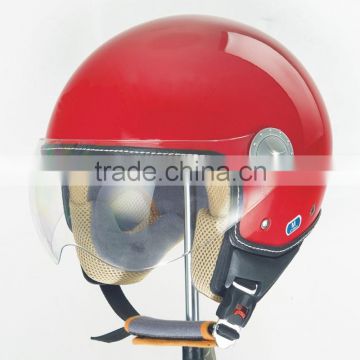 China Hot sale scooter motorcycle parts half face helmet