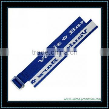 promotion custom woven wristband