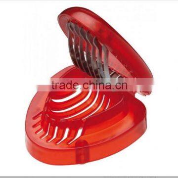 1pcs 2015 Strawberries Cut Fruit Knife SIMPLY SLICE STAINLESS STEEL BLADE STRAWBERRY SLICER DESSERTS photo-2