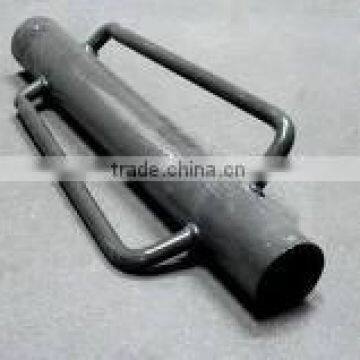 hydraulic post driver for construction