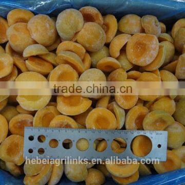 IQF frozen apricot halves