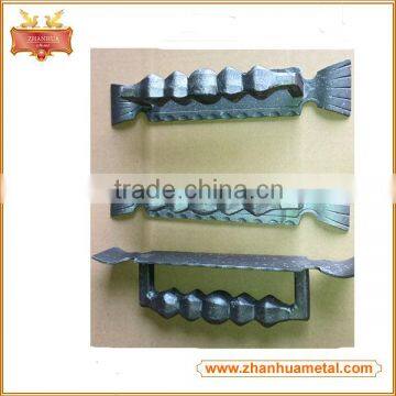 Decorative Forged Wrought Iron Lever Handle for Gate photo-3