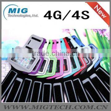 arm band Running Jogging Gym Armband Cover Holder For Mobile phone, for iphone 4 armband, for iphone 4S armband