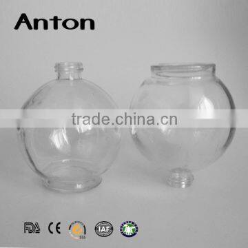 425ml Clear Round Glass Wine Bottle for Alcohol Drinking Botle photo-2