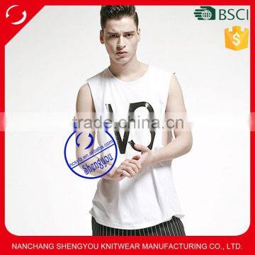 Custom Plain Tank Top/stringer Tank Top With Printing