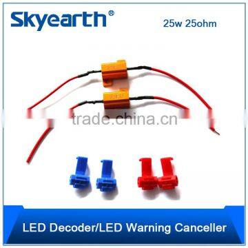 Solve Computer Warning Error Free LED Load Resistor for Turn Signal Light 25w 25ohm photo-5