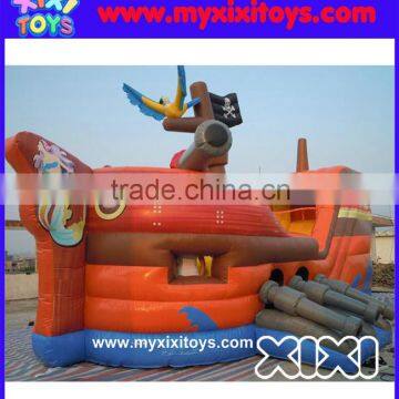 XIXI Kids Party Jumping Bouncers Inflatable Pirateship Fun City