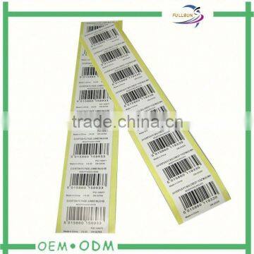 shoes packaging tag label