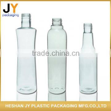 Professional factory new style clear empty PET plastic bottles wholesale lahore with label