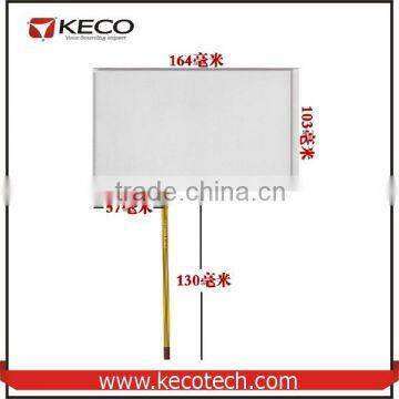 7.1 inch Compatible 4 wire resistive 164*103 164mm*103mm AT070TN83 touch glass digitizer Screen