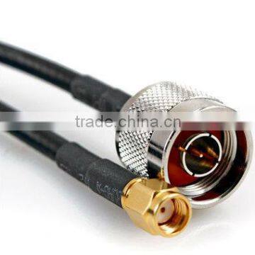 Hot Selling 5m Cable RF Cable SMA Male To F Male , Waterproof RF Cable Assembly Manufactory