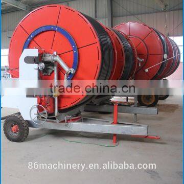 Farm Hose Reel Irrigation System with Boom for watering land