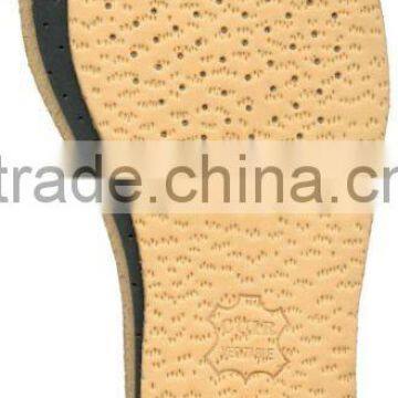 Comfortable latex Activated Charcoal Leather Insole