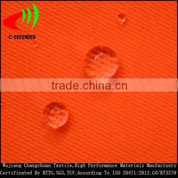 high visible polyester cotton t/c reflective twill fabric fluorescent fabric