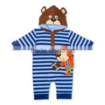 Infant Baby Romper 2015 Boys Cute Animal Pattern Stripe Romper China