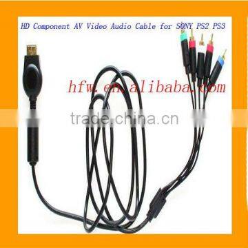 5RCA AV Video-Audio Cable for SONY PS2,PS3