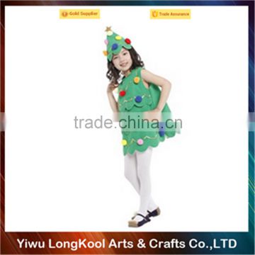 2016 Wholesale children cosplay costume funny Christmas tree costume