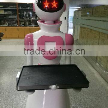 OEM Remote Control Laser Navigation Dish Delivering Robot