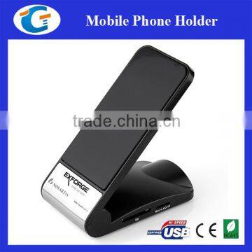 Multiport card reader usb holder for mobile phone