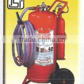 DRY POWDER TROLLEY MOUNTED TYPE FIRE EXTINGUISHER	SSS-0266