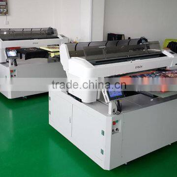 Digital t Shirt Direct to Fabric or Textile Multifunction Flatbed Printer photo-2