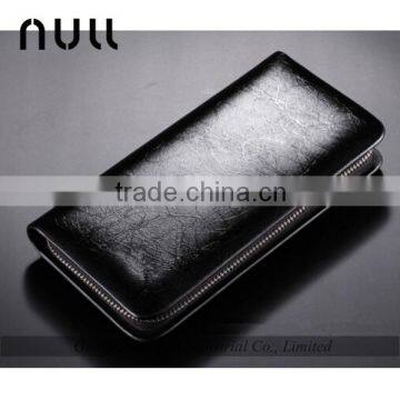 classiacl expandable natural metallic long wallet leather purse