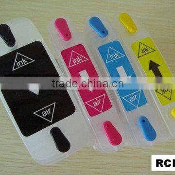 (RCH-10) Refillable Ink inkjet Cartridge for HP10 HP 10 C4844A c4841a 2000C/2500C Designjet color pro GA/CAD bk/c/m/y