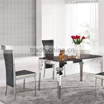 L859 China White Marble Dining Table