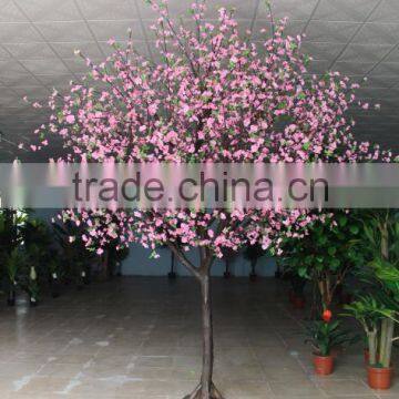 China Manufacturing Plants Artificialpeach Blossom Tree /plastic Peach Tree for Outdoor Decoration photo-4
