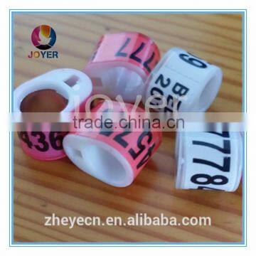 Brand New Plastic Plant Stands Leg Ring for Canary Bird Belg Pigeon Ring