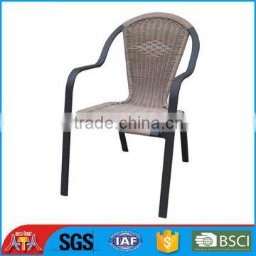 aluminum PE outdoor rattan chair