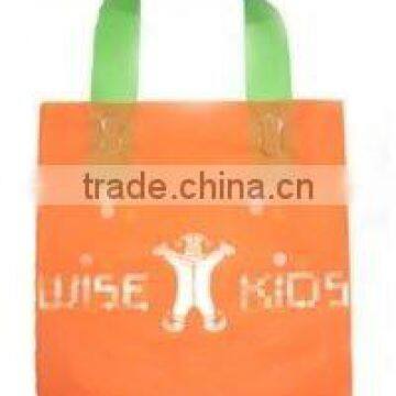 Soft loop handle carrier bag