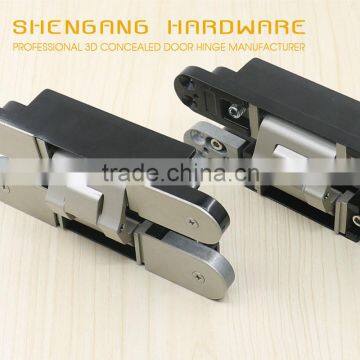 160mm 40mm Concealed Internal Three Way Hinge For Hidden wood Door