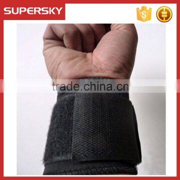 A-301 New adjustable wrist support sports heated wrist brace custom weight lifting wirst wraps