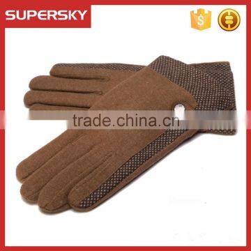 V-348 wool winter warmer men gloves touch screen gloves magic golves for mobile phone