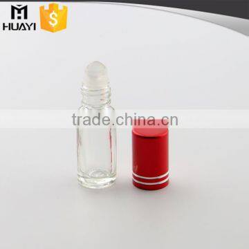 3ml 5ml 8ml 10ml roll on glass bottle with aluminium screw cap