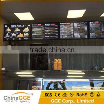 Easy Change Aluminum Profile Picture Frame Restaurant LED Menu Poster Fast Food Slim Light Box Quality Choice